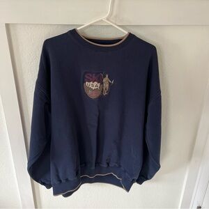 Vintage C & B Men's XL Ski USA Crewneck Sweatshirt.